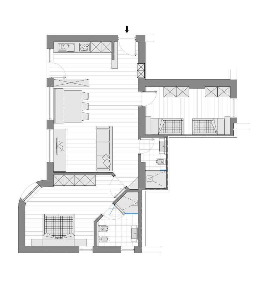 Cesa Gredine Apartment Ортизей Екстериор снимка